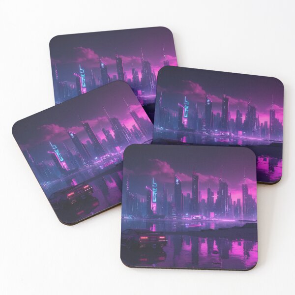Item preview, Cyberpunk City Skyline designed and sold by papi1998.