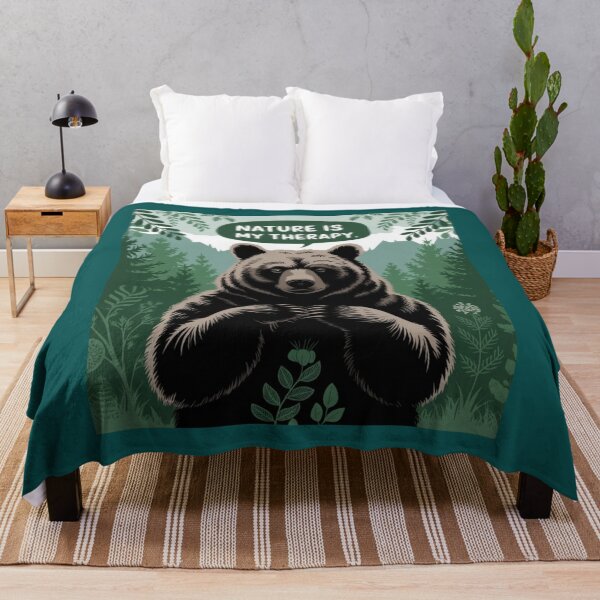 Item preview, Nature Is My Therapy, Nature Lover, Eco-Friendly, Wild Life lovers, Outdoor enthusiasts, designed and sold by Right-UR.