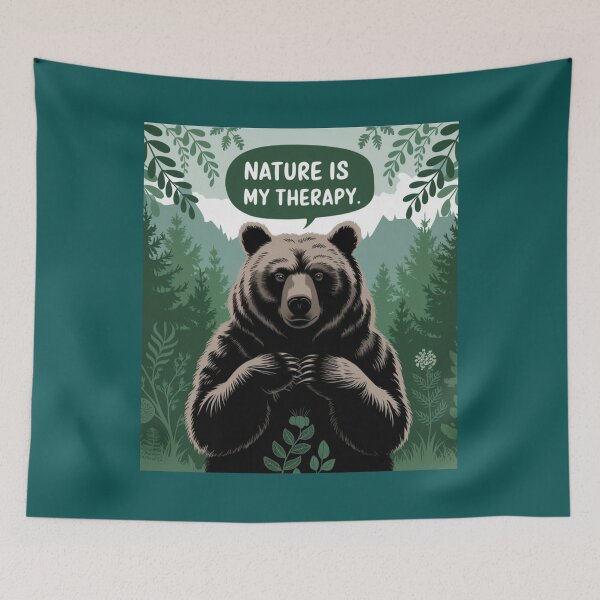 Item preview, Nature Is My Therapy, Nature Lover, Eco-Friendly, Wild Life lovers,  Outdoor enthusiasts,  designed and sold by Right-UR.