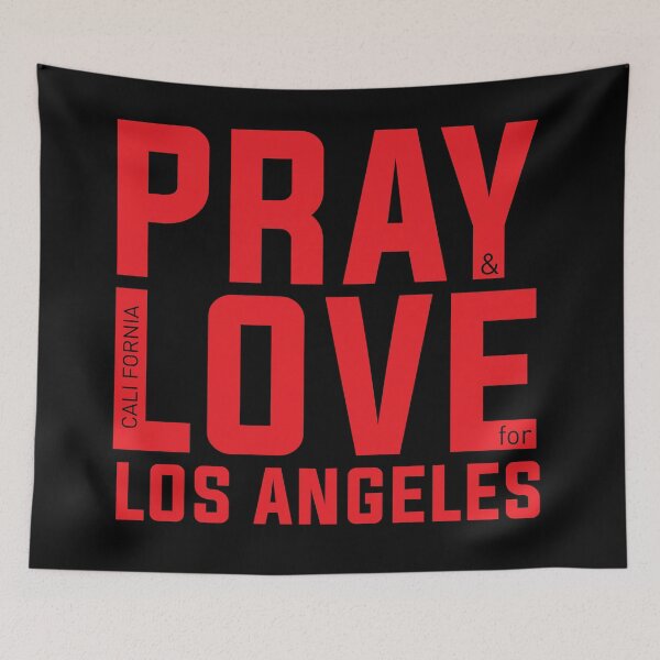 Item preview, Los Angeles - Prayer and Love designed and sold by Wolagno.