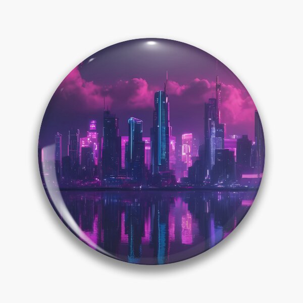 Item preview, Cyberpunk City Skyline designed and sold by papi1998.