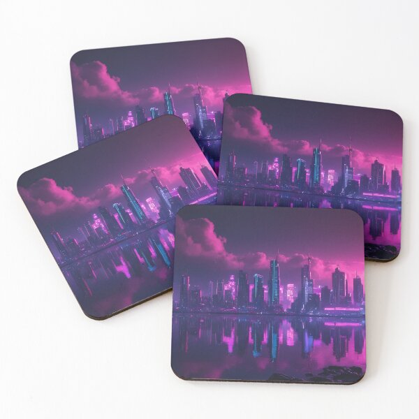 Item preview, Cyberpunk City Skyline designed and sold by papi1998.