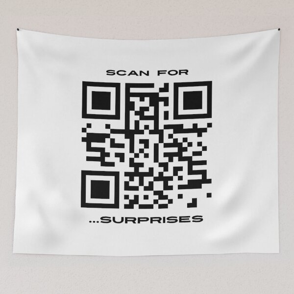 Item preview, Scan QR Code For Surprises designed and sold by HasCreations.