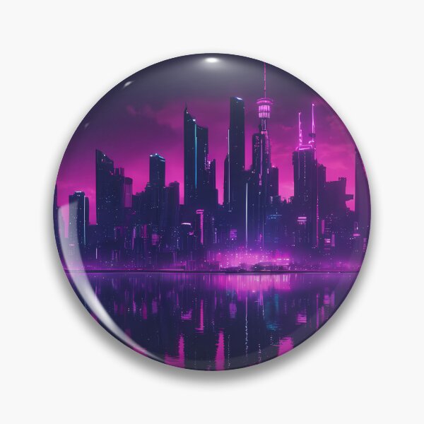 Item preview, Cyberpunk City Skyline designed and sold by papi1998.