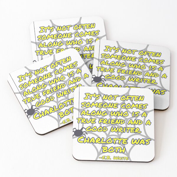 Item preview, Good friend & good writer, Charlotte's Web Quote designed and sold by stella literarium.