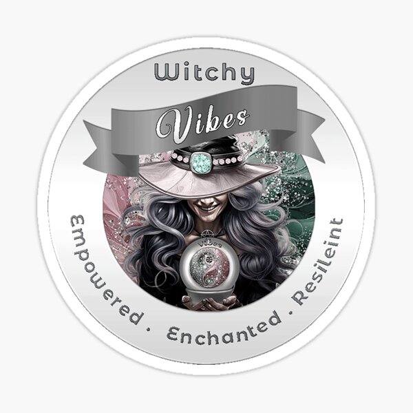 Item preview, Witchy Vibes - Grey designed and sold by morethancharms.