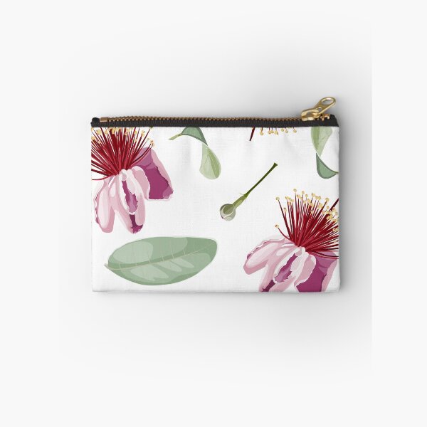 Item preview, Feijoa blooming flowers with leaves. designed and sold by MatyKotiv.