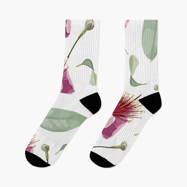 Item preview, Feijoa blooming flowers with leaves. designed and sold by MatyKotiv.