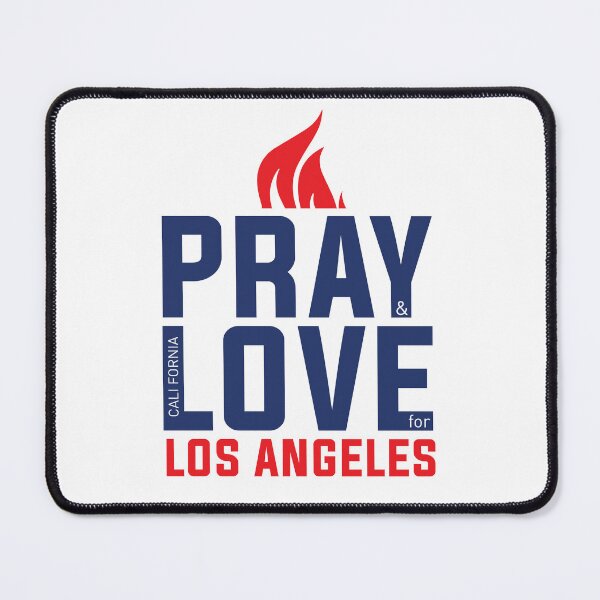 Item preview, Los Angeles Fire - Prayer and Love - California designed and sold by Wolagno.