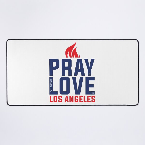 Item preview, Los Angeles Fire - Prayer and Love - California designed and sold by Wolagno.