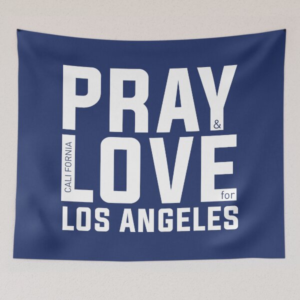 Item preview, Los Angeles - Prayer and Love designed and sold by Wolagno.