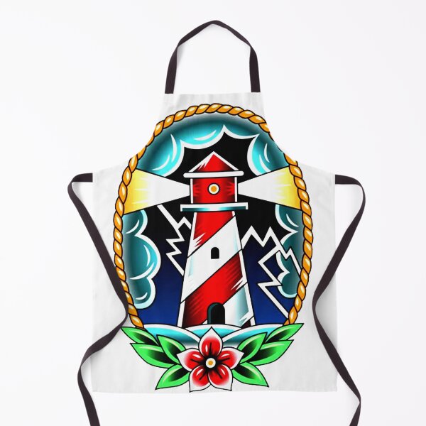 Item preview, Old school Lighthouse designed and sold by emanscorfna.