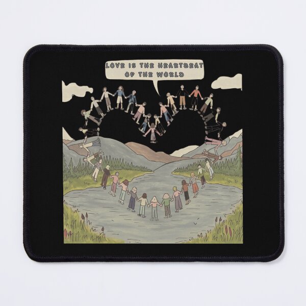Item preview, Love is the heartbeat of the world designed and sold by mirciashop.