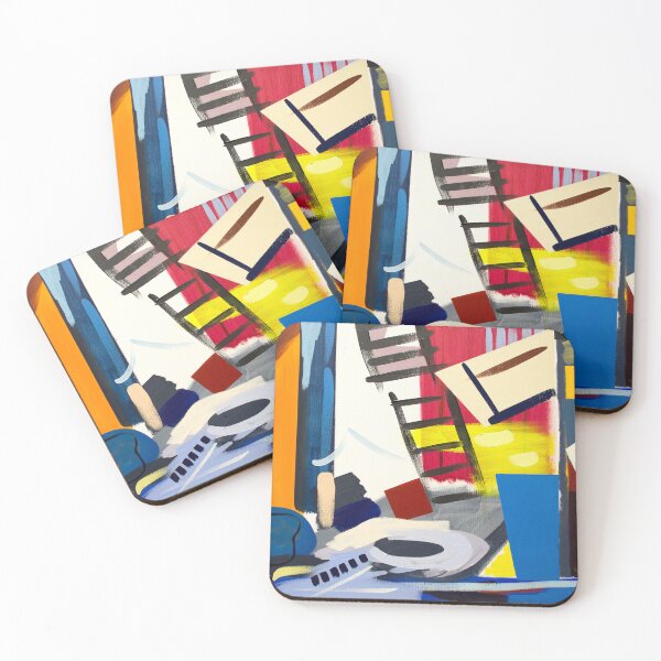 Item preview, Abstract Interior Orange designed and sold by lisavrobinson.