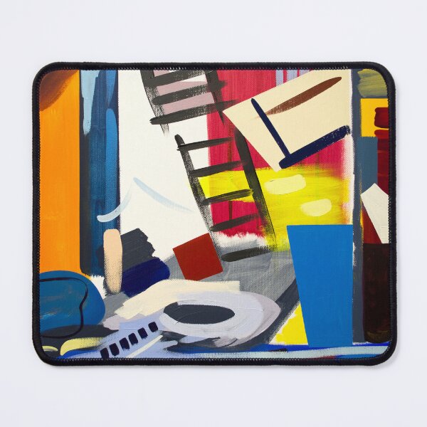 Item preview, Abstract Interior Orange designed and sold by lisavrobinson.
