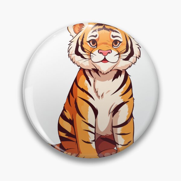 Item preview, Tiger Sticker designed and sold by hsstudio2025.