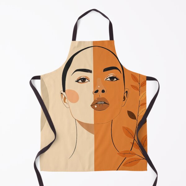Item preview, Minimalist Dual-Tone Portrait: Contemporary Art Inspired by Nature and Elegance designed and sold by Collision19.