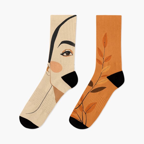 Item preview, Minimalist Dual-Tone Portrait: Contemporary Art Inspired by Nature and Elegance designed and sold by Collision19.