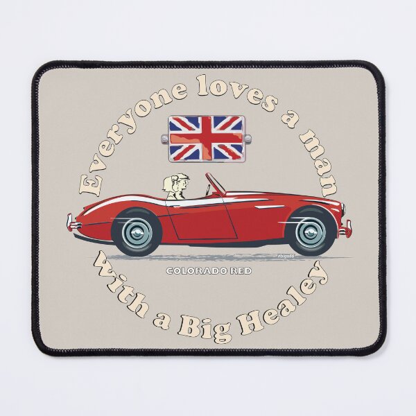 Item preview, Everyone loves a man with a Big Healey in Colorado Red designed and sold by Bigs66.