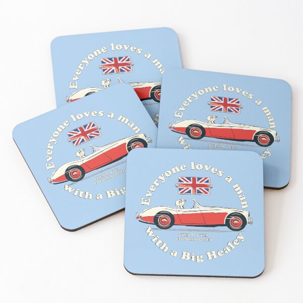 Item preview, Everyone loves a man with a Big Healey (Cream over Colorado Red) designed and sold by Bigs66.