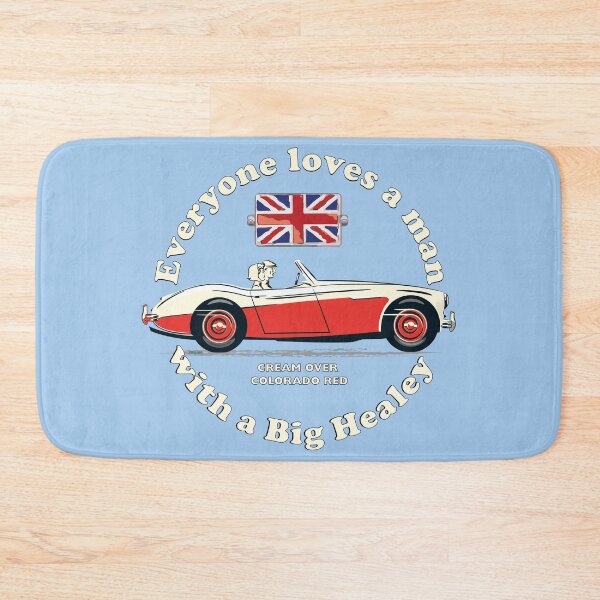 Item preview, Everyone loves a man with a Big Healey (Cream over Colorado Red) designed and sold by Bigs66.