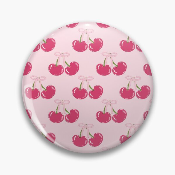 Item preview, Pink Coquette Ribbon With Cherries Seamless Pattern designed and sold by Khinoo.