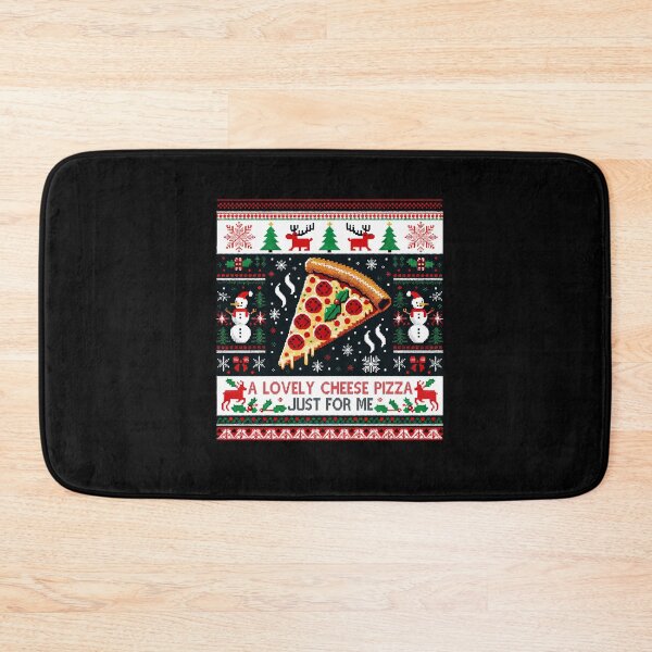 Item preview, A Lovely Cheese Pizza Just For Me Ugly Xmas Christmas designed and sold by Dressed For  Duty.
