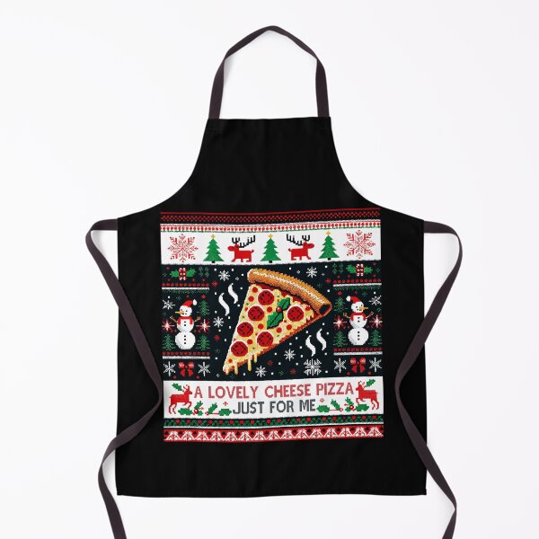 Item preview, A Lovely Cheese Pizza Just For Me Ugly Xmas Christmas designed and sold by Dressed For Duty.