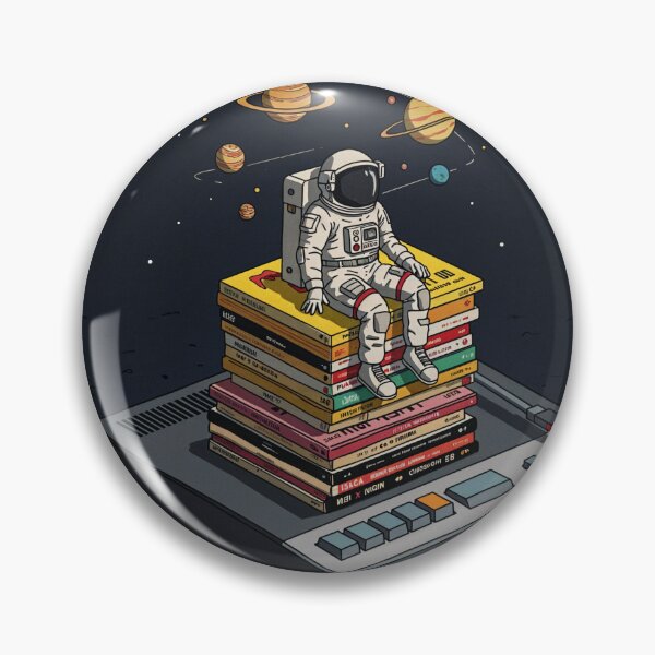Artikelvorschau, Skurriler Astronaut auf CDs: Von Retro-Musik inspirierte Kunstwerke entworfen und verkauft von Collision19.