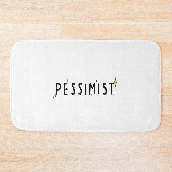 Item preview, pessimist in black designed and sold by sofilustra.