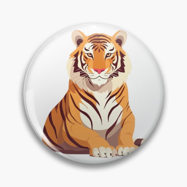 Item preview, Tiger Sticker designed and sold by hsstudio2025.