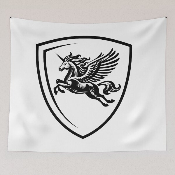 Item preview, Pegasus Shield designed and sold by tristanmillward.