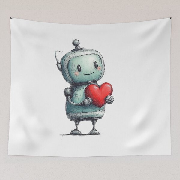 Item preview, Robot Love designed and sold by NomadicDreamer.