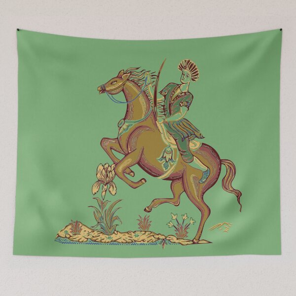 Item preview, Warrior on Horse with Sword designed and sold by Faranyaz.