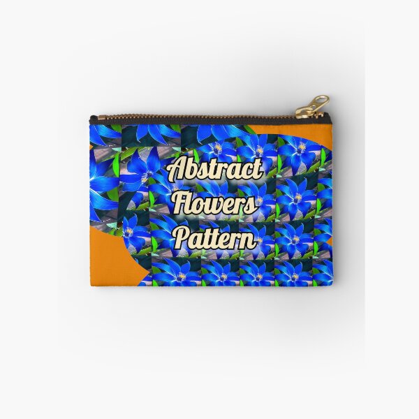 Item preview, Deep Bluish Flowers Pattern designed and sold by Patternflower.