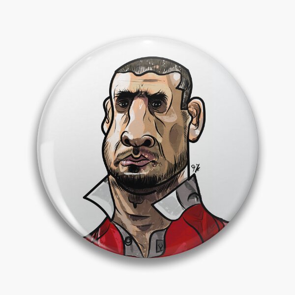 Item preview, Cantona caricature designed and sold by cypek-oscypek.