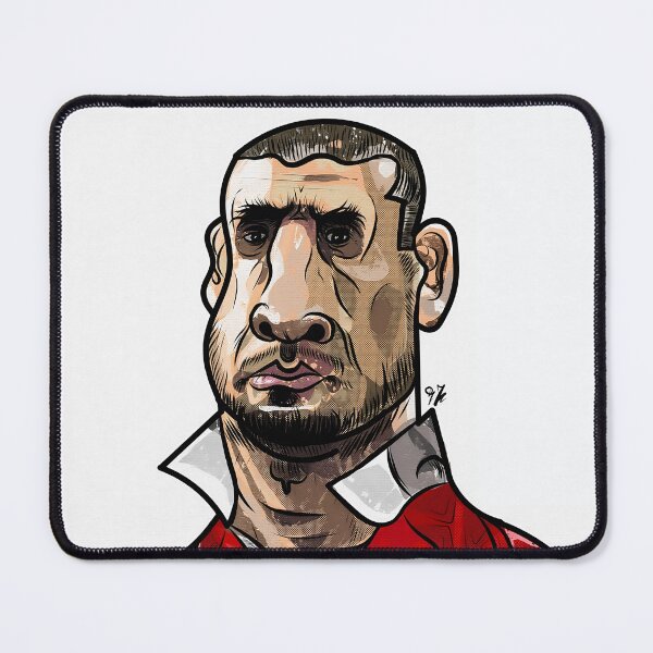Item preview, Cantona caricature designed and sold by cypek-oscypek.