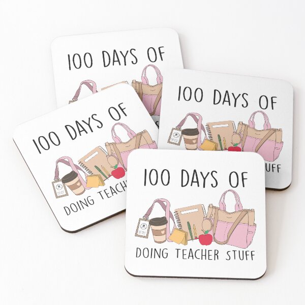Item preview,  100 Days Doing Teacher Stuff - 100 Days Of Shcool Teacher designed and sold by catnolioo.