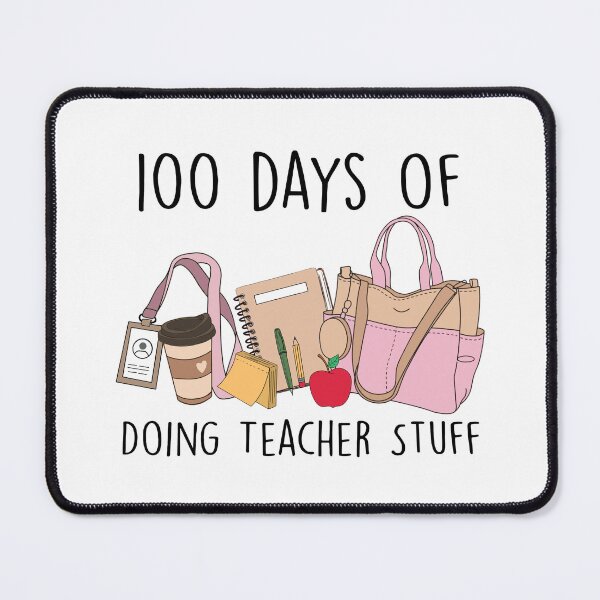 Item preview, 100 Days Doing Teacher Stuff - 100 Days Of Shcool Teacher designed and sold by catnolioo.