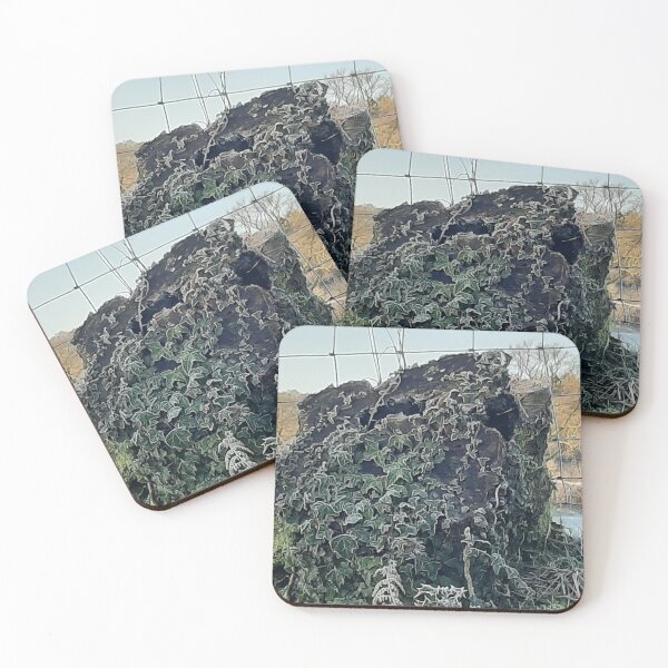 Item preview, Ivy tree stump in frost designed and sold by Joanne Babb.