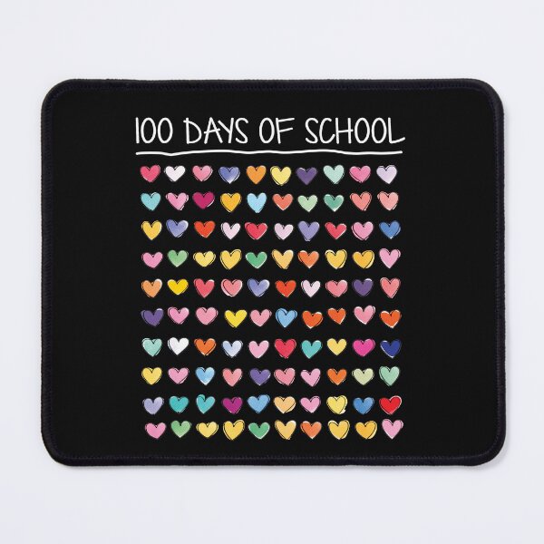 Item preview, 100 Days Of School - 100 Days Of Hearts Cute Teacher, Kids designed and sold by catnolioo.