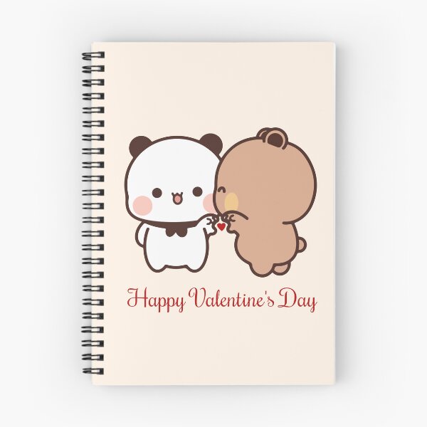 Item preview, Happy Valentine's Day – Adorable Bubu and Dudu Love Design designed and sold by FEBRICAST.