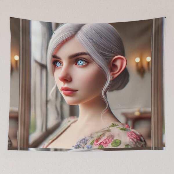 Item preview, Perfect Gorgeous Dream Wife - Ethereal Portrait of Elegance designed and sold by Meta2Physical.