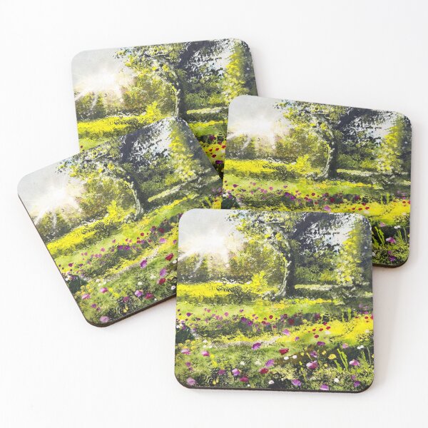 Item preview, Sunrise Meadow Wildflowers designed and sold by TheArtCave.
