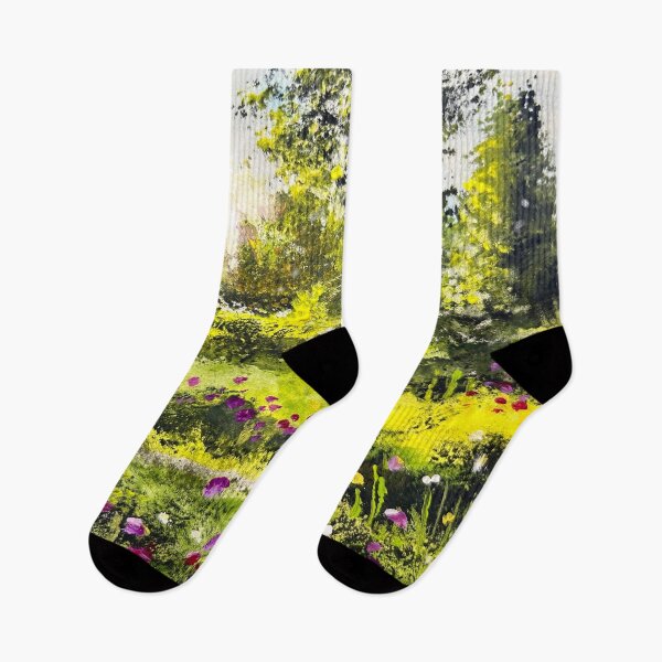 Artikelvorschau, Sonnenaufgang Wiese Wildblumen entworfen und verkauft von TheArtCave.