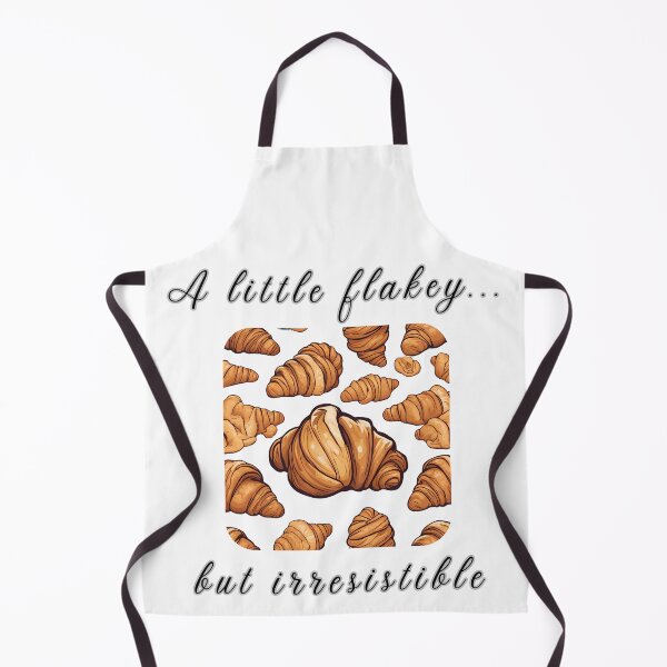 Item preview, Croissant flakey but irresistible designed and sold by Pop, Culture and Stuff.