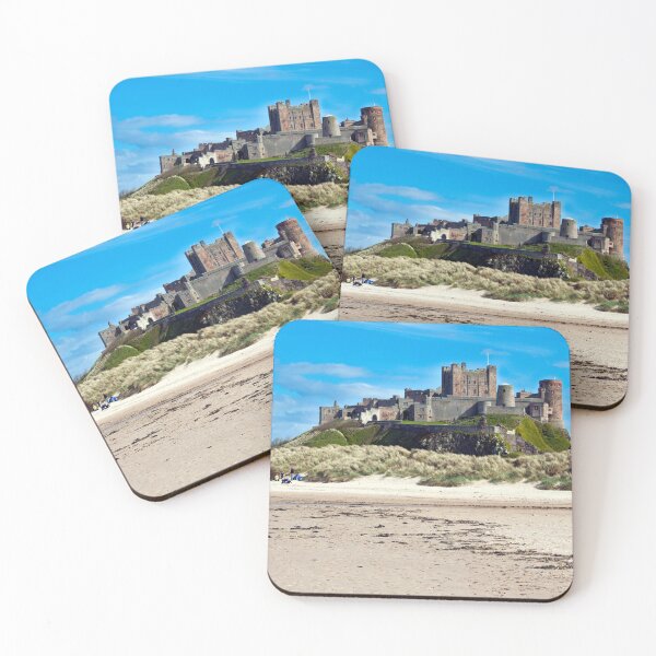 Item preview, Majestic Coastal shot of Bamburgh Castle designed and sold by David Patterson.