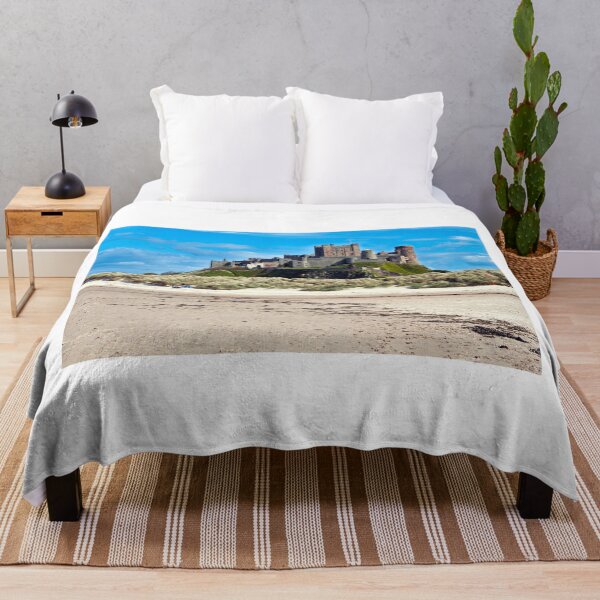 Item preview, Majestic Coastal shot of Bamburgh Castle designed and sold by David Patterson.