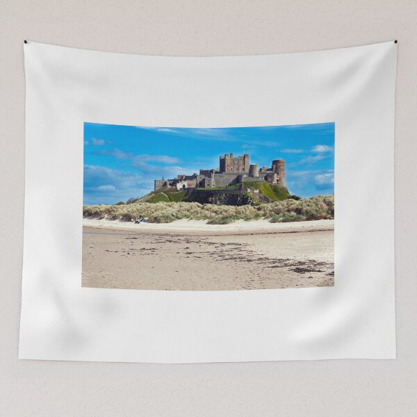 Item preview, Majestic Coastal shot of Bamburgh Castle designed and sold by David Patterson.