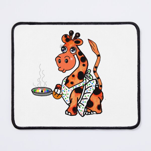 Item preview, Animal - Giraffe - Cooking time designed and sold by Shirley cute art .